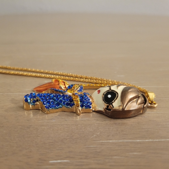 Betsey Johnson Blue Harry Potter Necklace NWT - Picture 5 of 8